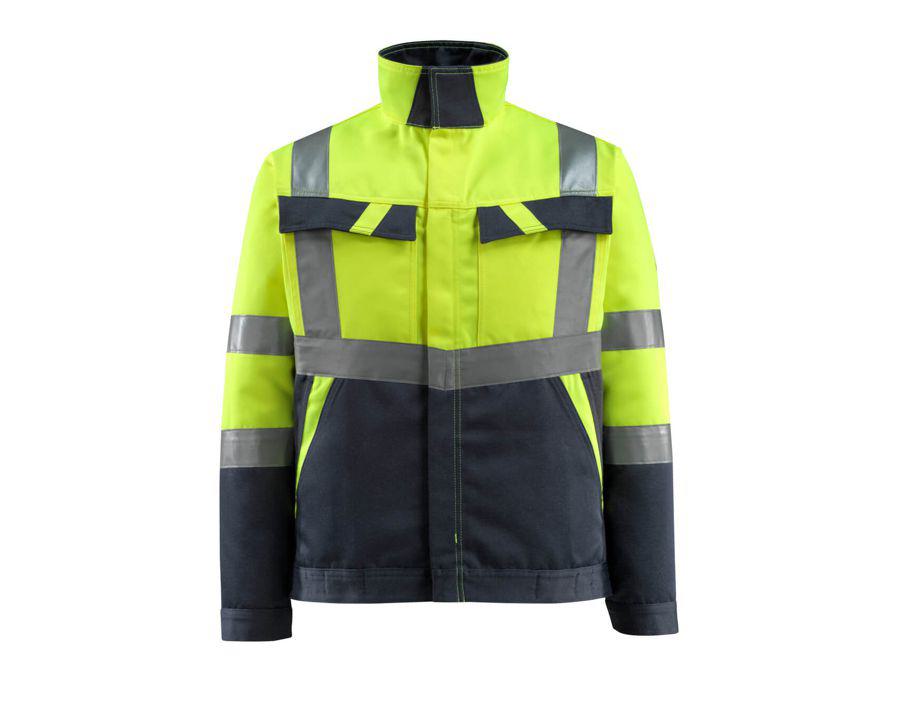 Jacke SAFE LIGHT hi-vis gelb/schwarzblau