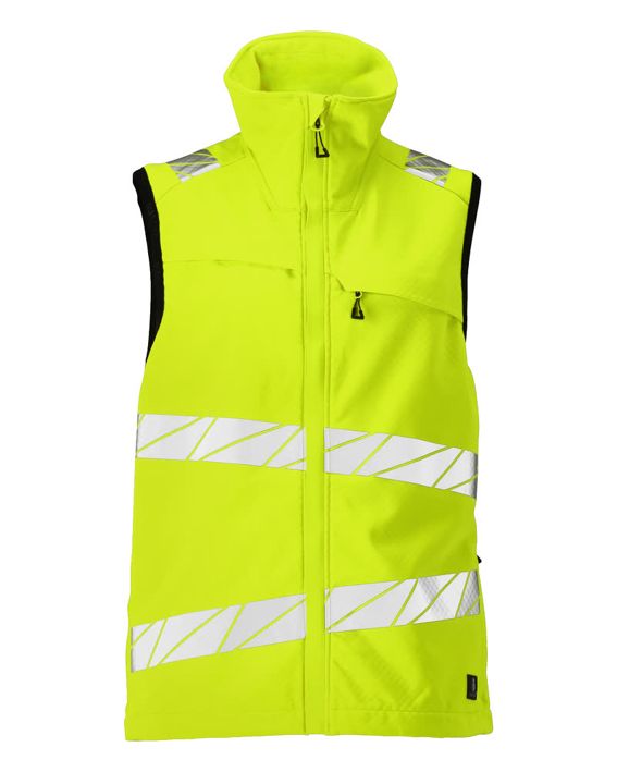 Softshell Weste ACCELERATE SAFE hi-vis gelb