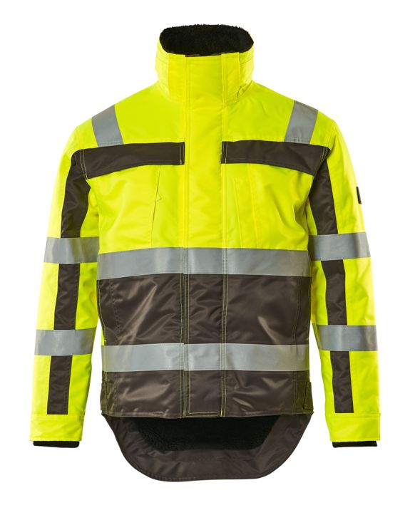 Winterjacke SAFE COMPETE hi-vis gelb/anthrazit