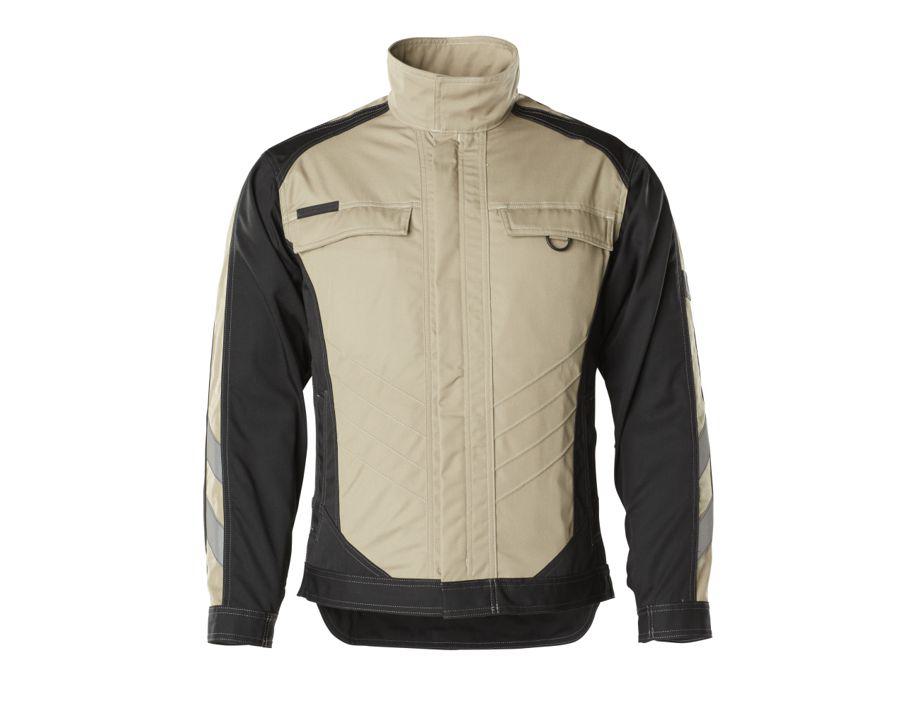 Jacke UNIQUE hellkhaki/schwarz