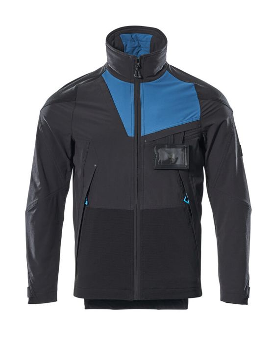 Jacke ADVANCED schwarz/dunkelpetroleum