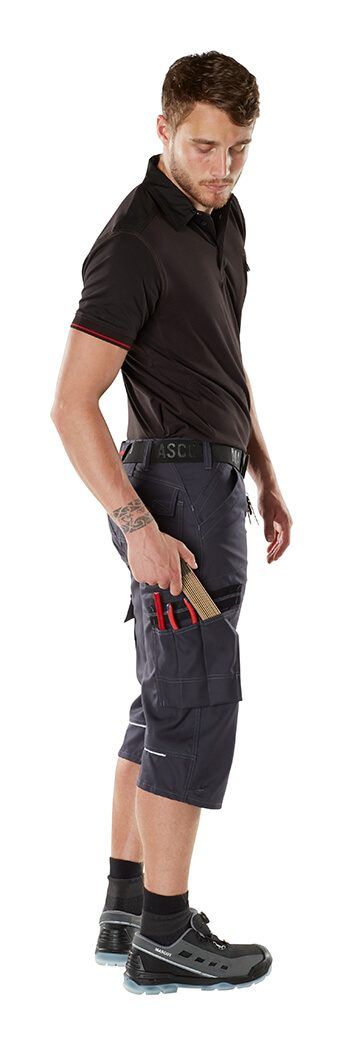 Shorts, lang FRONTLINE schwarzblau