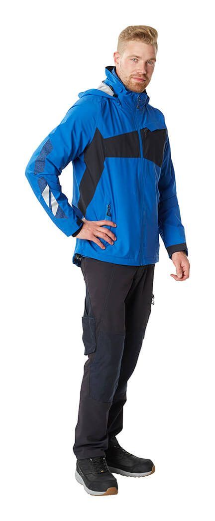 Hard Shell Jacke ACCELERATE verkehrsrot/schwarz
