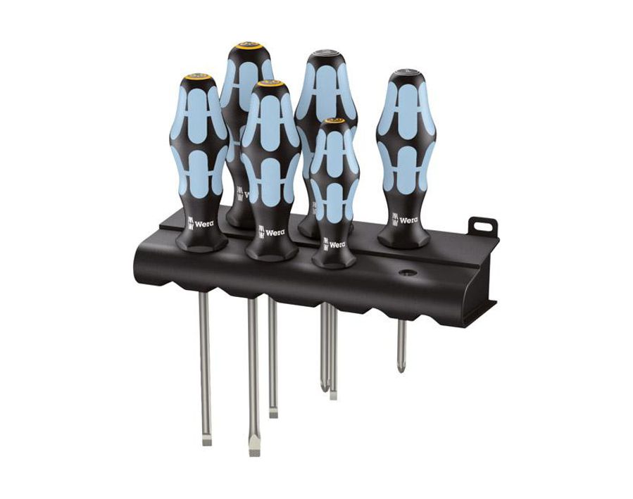 Schraubendreher-Satz Stainless, 7-teilig, Schlitz/PZ