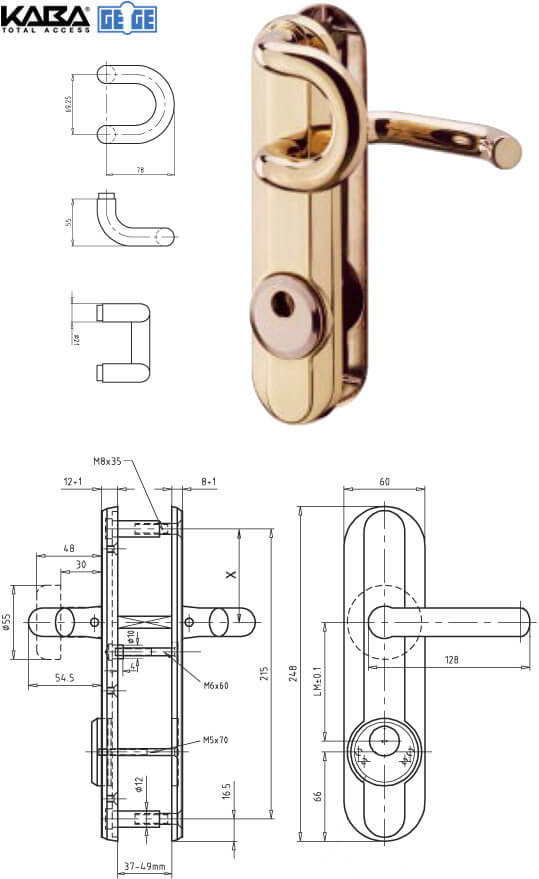 Schutz-Beschlag Bügelgriff/Drücker Schutz-Beschlag Bügelgriff/Drücker