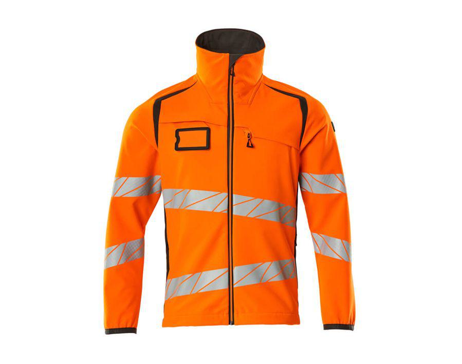 Soft Shell Jacke ACCELERATE SAFE hi-vis orange/dunkelanthrazit