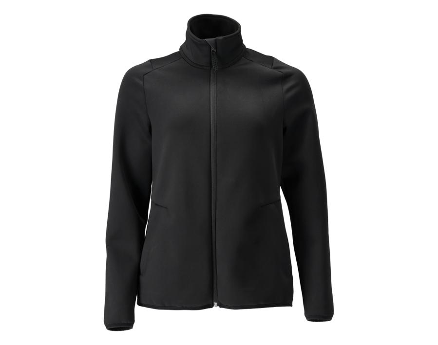 Fleecepullover mit Reißverschluss CUSTOMIZED schwarz