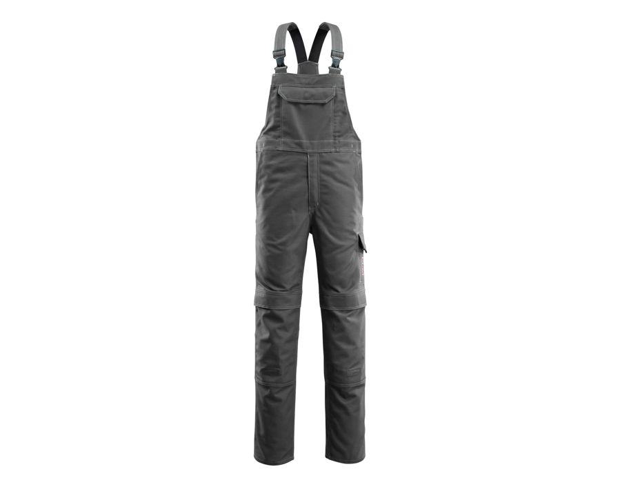 Latzhose mit Knietaschen MULTISAFE dunkelanthrazit