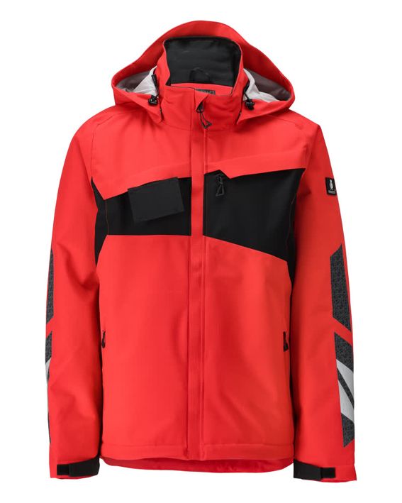Winterjacke ACCELERATE verkehrsrot/schwarz