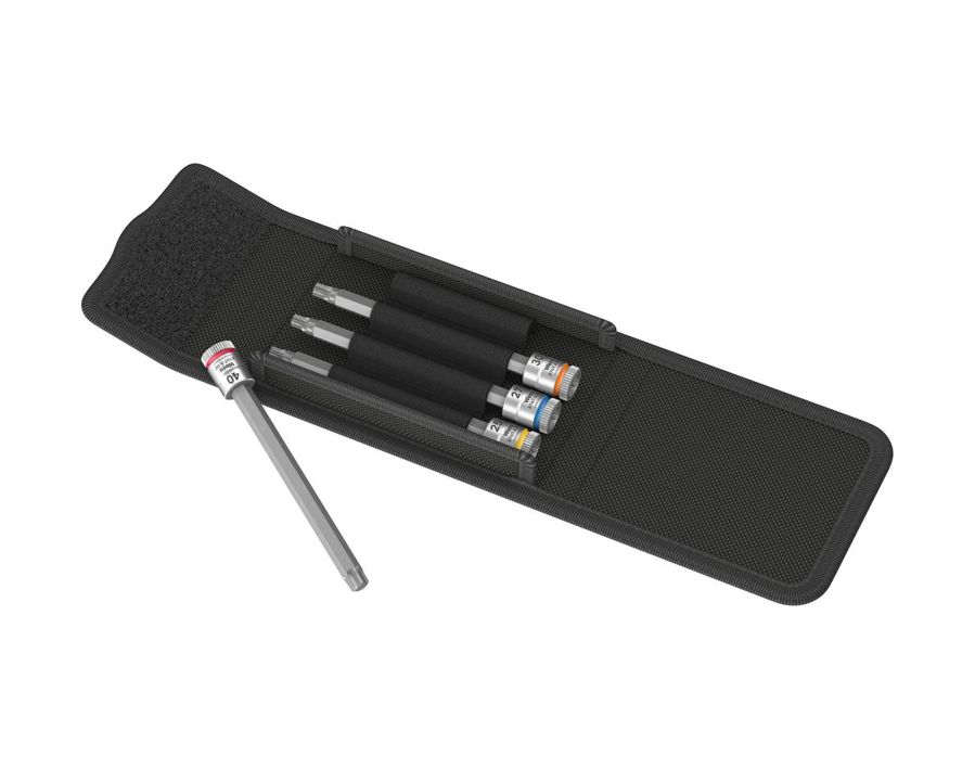 Schraubendreher-Einsatz-Garnitur 1/4" für Innen-TORX®-Schrauben, 4-teilig
