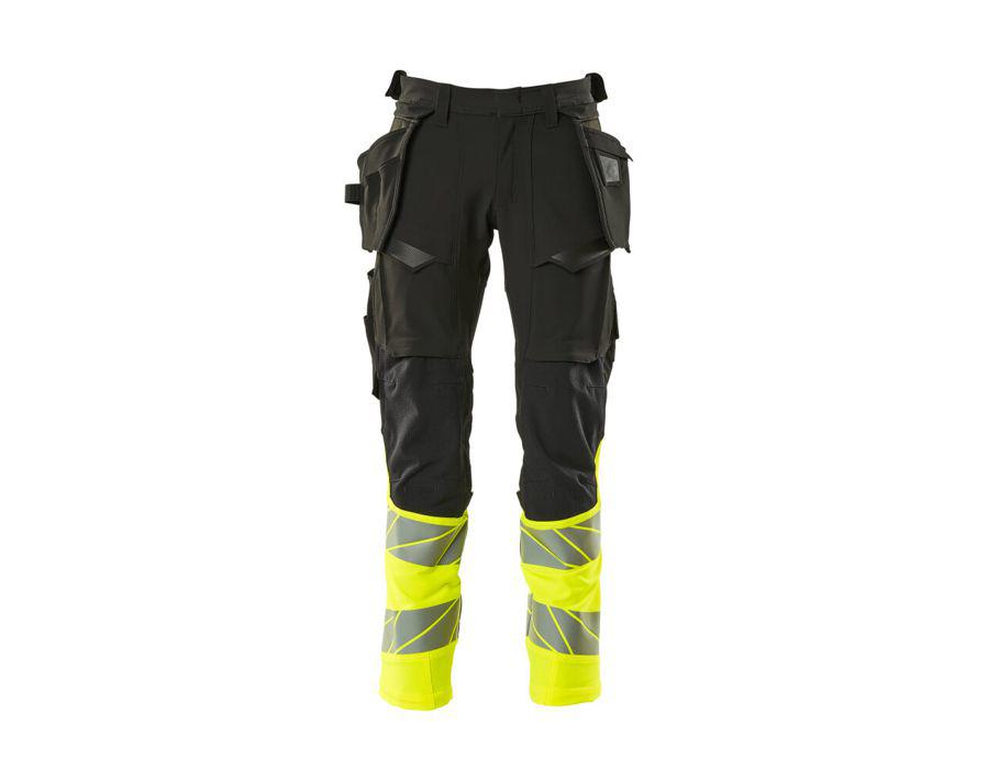 Hose mit Hängetaschen ACCELERATE SAFE schwarz/hi-vis gelb