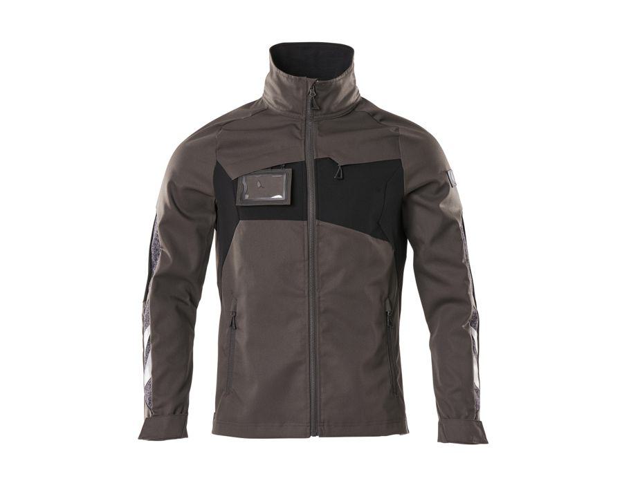 Jacke ACCELERATE dunkelanthrazit/schwarz