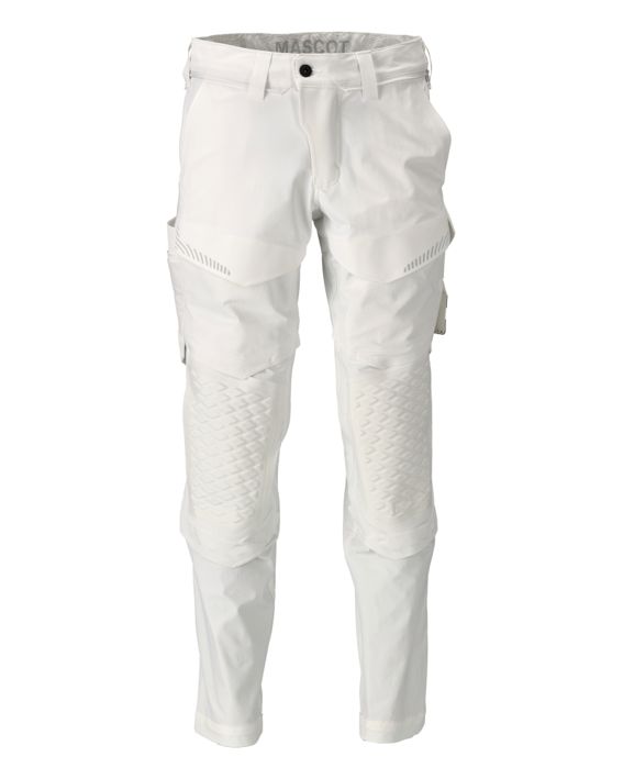 Hose mit Knietaschen CUSTOMIZED weiss