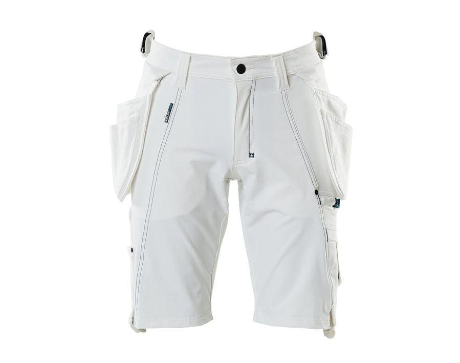 Shorts mit Hängetaschen ADVANCED weiss