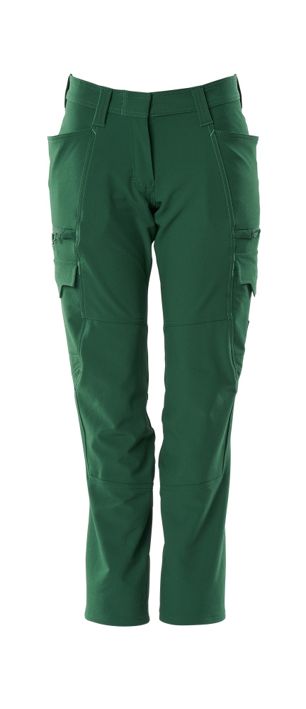 Hose mit Schenkeltaschen ACCELERATE grün