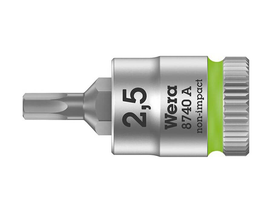 Schraubendrehereinsatz 1/4" für Innensechskantschrauben