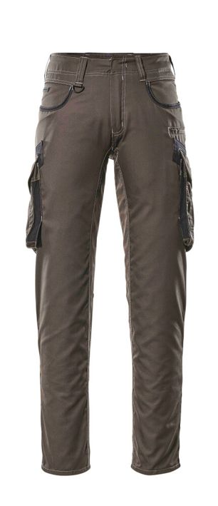Hose mit Schenkeltaschen UNIQUE dunkelanthrazit/schwarz