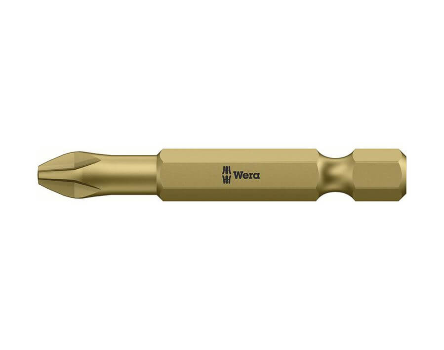 Bit für Kreuzschlitzschrauben PH 1/4" DIN 3126 E 6,3, 50 mm lang, mit Torsionsbereich, extrahart