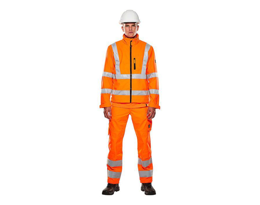 Soft Shell Jacke SAFE ARCTIC hi-vis gelb