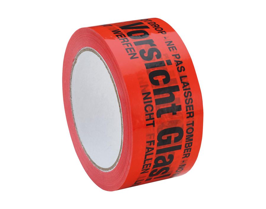 PVC-Klebeband "Vorsicht Glas!"