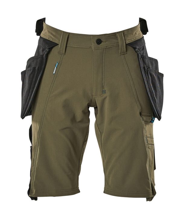 Shorts mit Hängetaschen ADVANCED moosgrün