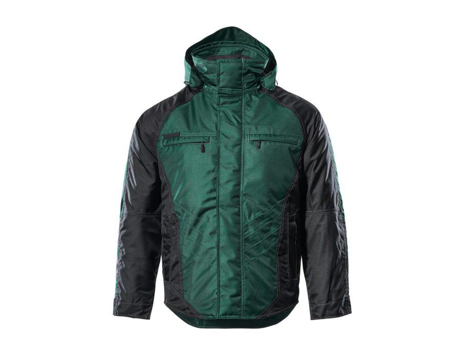 Winterjacke UNIQUE grün/schwarz