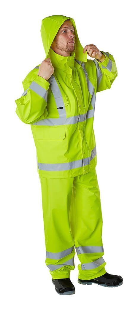 Regenhose SAFE AQUA hi-vis orange