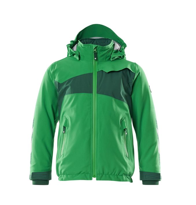 Winterjacke für Kinder ACCELERATE grasgrün/grün
