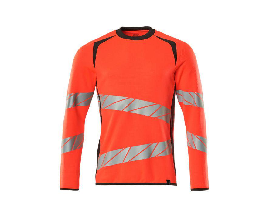 Sweatshirt ACCELERATE SAFE hi-vis rot/dunkelanthrazit