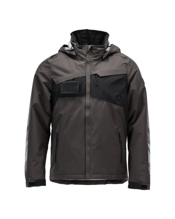 Winterjacke ACCELERATE dunkelanthrazit/schwarz