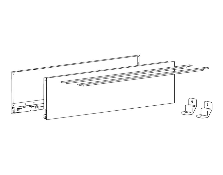 Zargenset AvanTech YOU Höhe 139 mm 