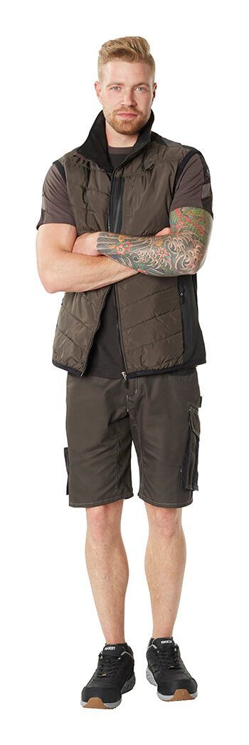 Shorts UNIQUE rot/schwarz