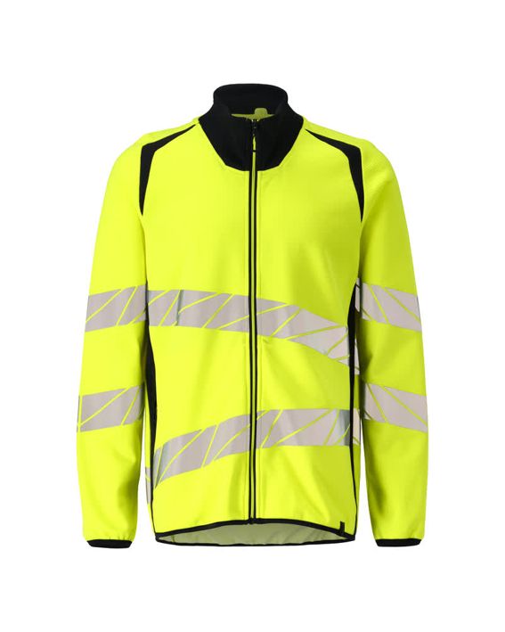 Sweatshirt mit Reißverschluss ACCELERATE SAFE hi-vis gelb/schwarzblau
