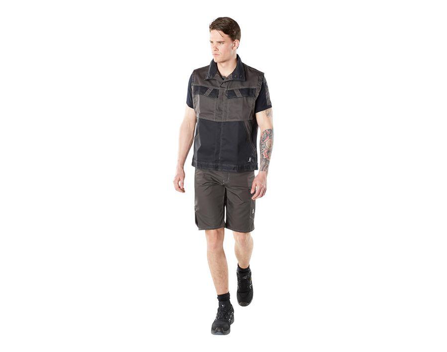 Weste LIGHT dunkelanthrazit/schwarz