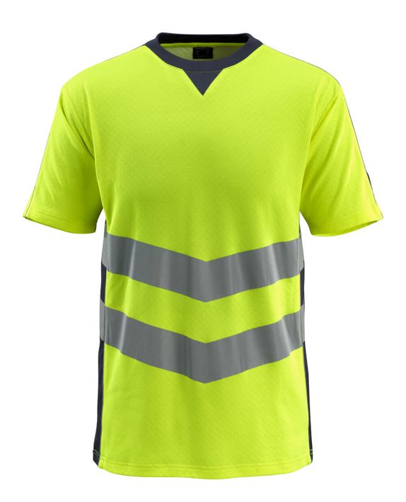 T-Shirt SAFE SUPREME hi-vis gelb/schwarzblau
