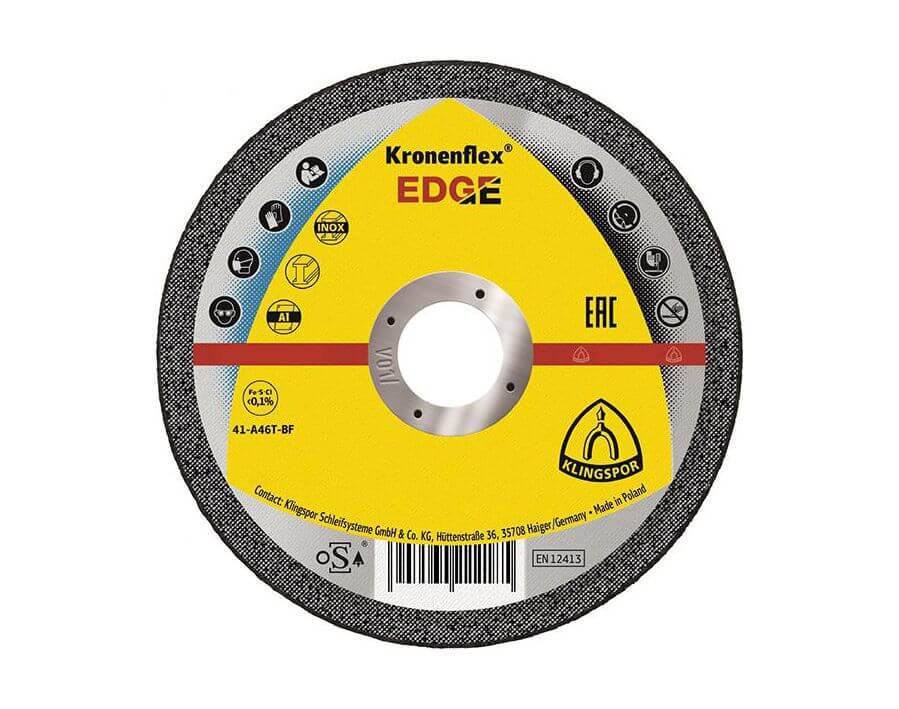 Trennscheibe für die Edelstahl- und Aluminiumbearbeitung
