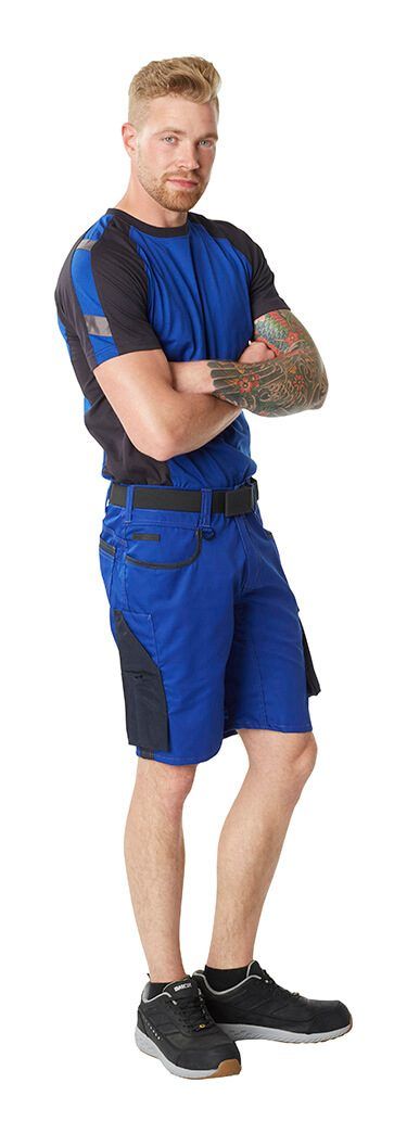 Shorts UNIQUE rot/schwarz