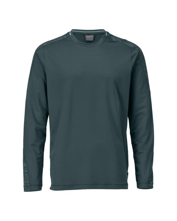 T-Shirt, Langarm CUSTOMIZED waldgrün