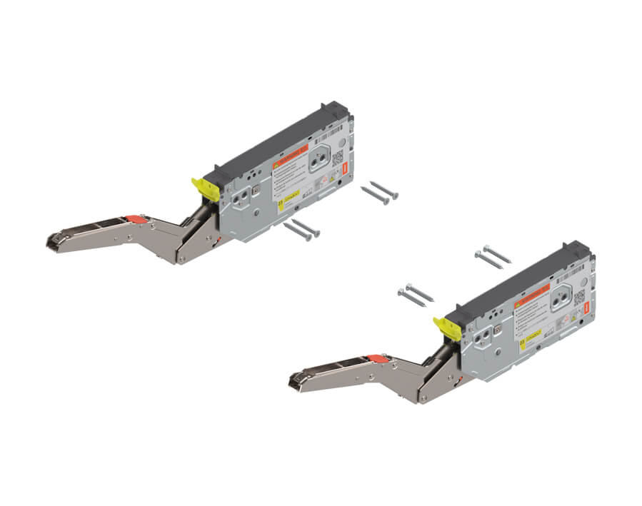 Kraftspeicher-Set AVENTOS HK top - TIP-ON (Spanplattenschrauben)