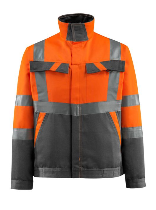 Jacke SAFE LIGHT hi-vis orange/dunkelanthrazit