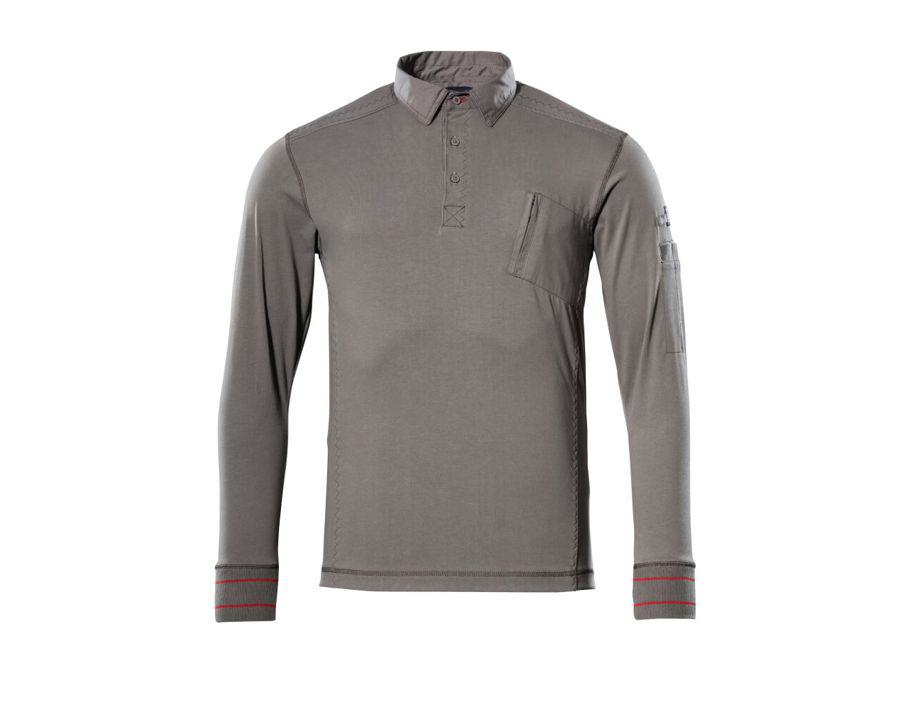Polo-Sweatshirt FRONTLINE hellanthrazit