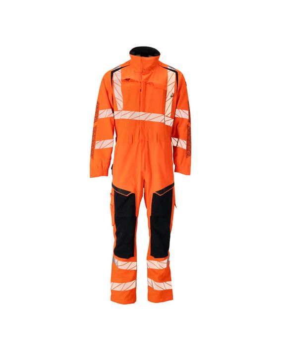 Overall mit Knietaschen ACCELERATE SAFE hi-vis orange/schwarzblau