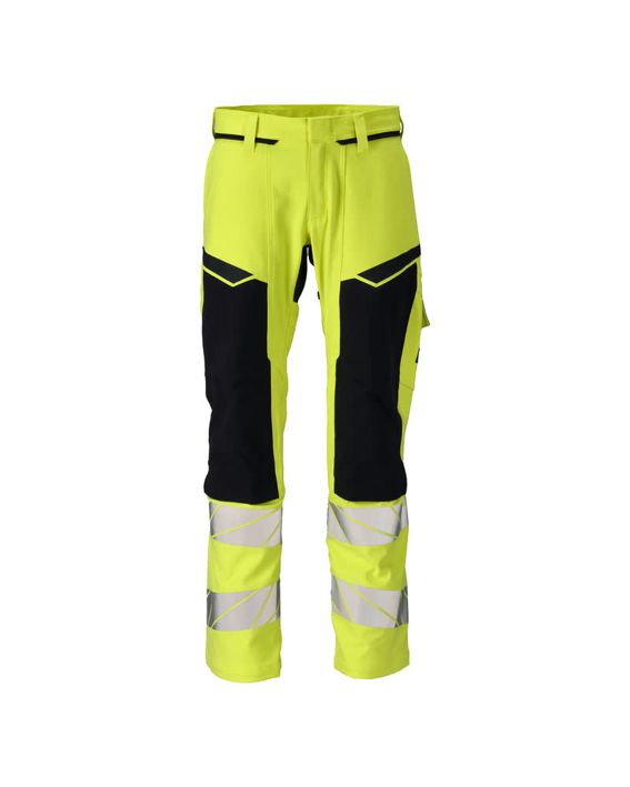 Hose mit Knietaschen ACCELERATE MULTISAFE hi-vis gelb/schwarzblau