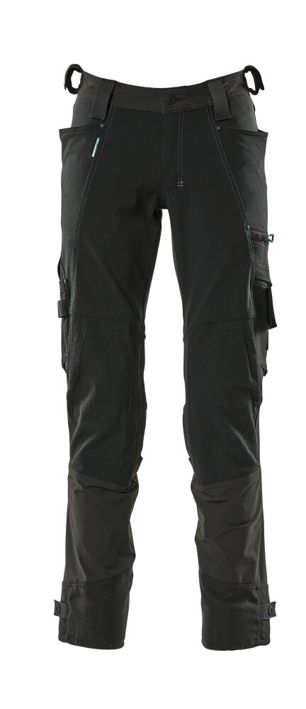 Hose mit Knietaschen ADVANCED schwarz