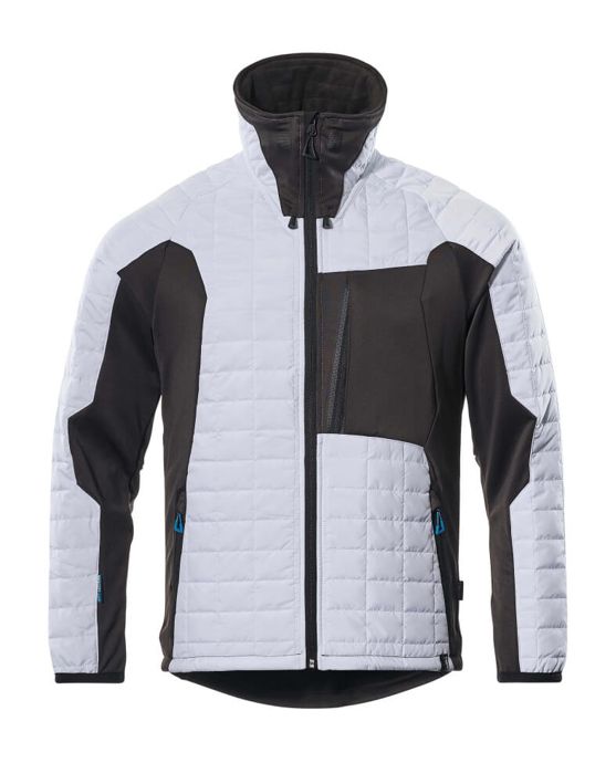 Thermojacke ADVANCED weiss/dunkelanthrazit