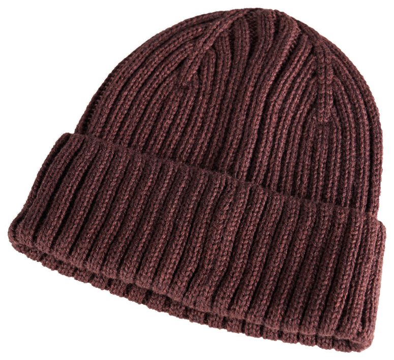 Strickmütze CUSTOMIZED bordeaux