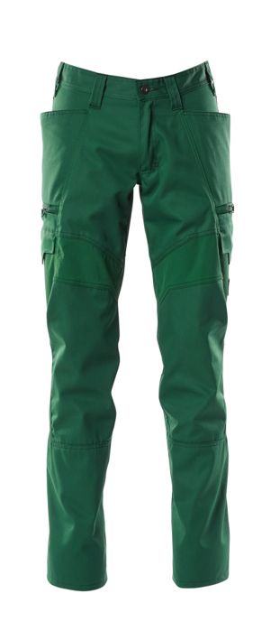 Hose mit Schenkeltaschen ACCELERATE grün