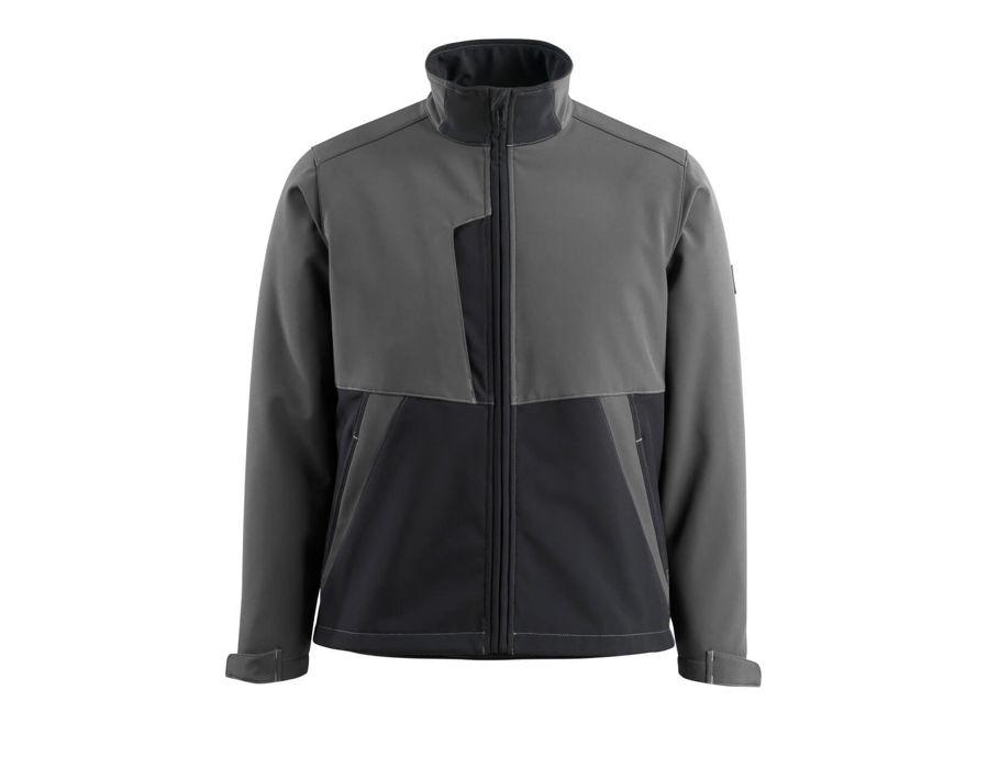 Soft Shell Jacke LIGHT dunkelanthrazit/schwarz