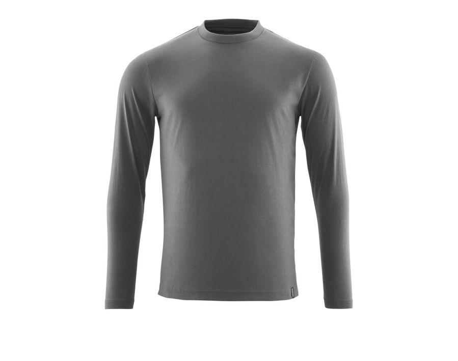 T-Shirt, Langarm CROSSOVER dunkelanthrazit