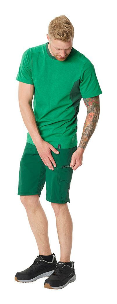 T-Shirt ACCELERATE grasgrün/grün